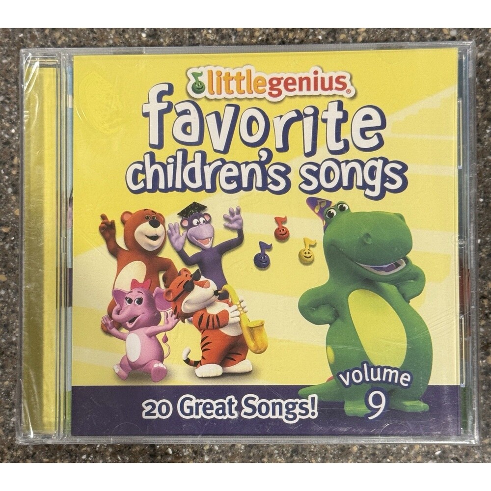 Little Genius Favorite Children's Songs Vol. 9 [Audio CD] 20 Songs * Brand New